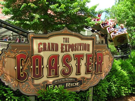 Grand Exposition Coaster is a Thrill Ride and Roller Coaster. . Grand exposition coaster